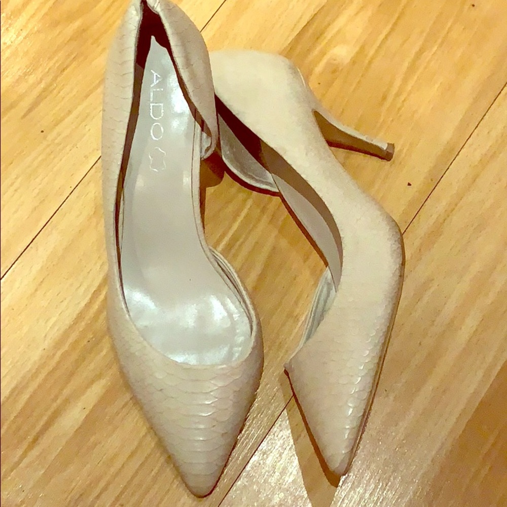 Nude Aldo Heels